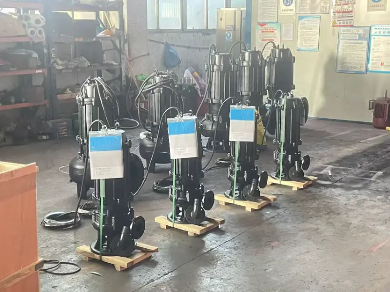 ​Manutenção de Bombas de Esgoto