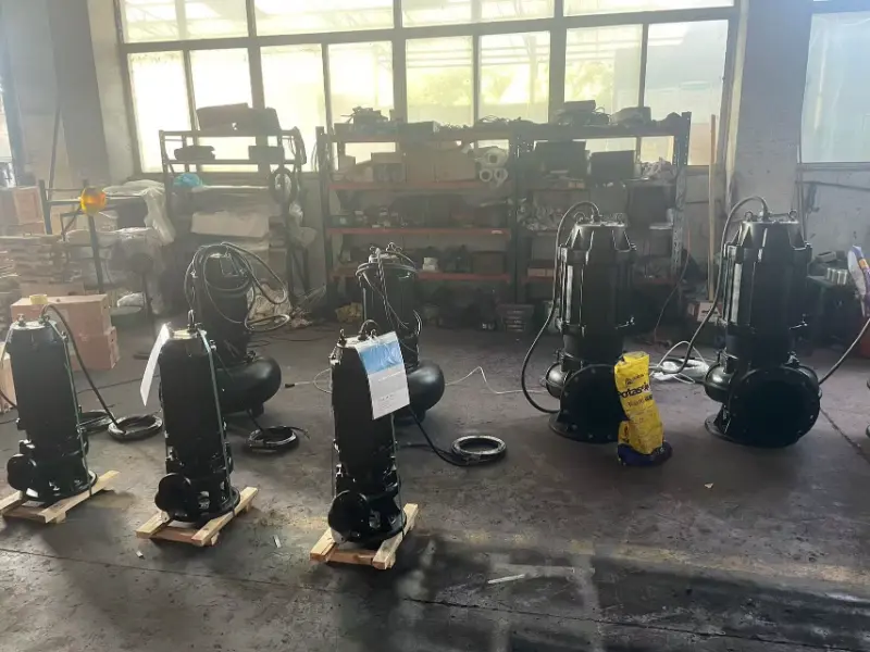 Características das bombas de esgoto
